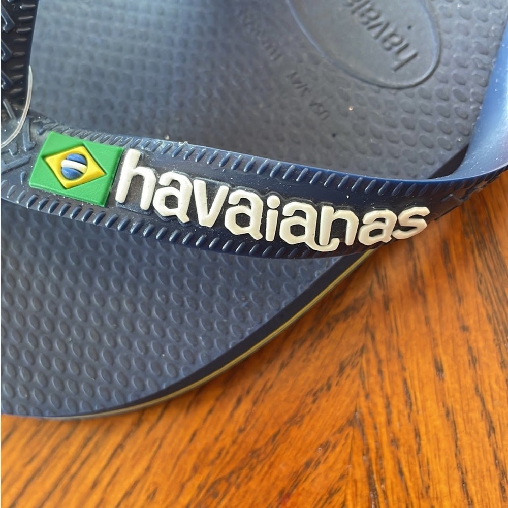 Havianas Girl Sz 3/4 Flip Flops - Picture 4 of 8
